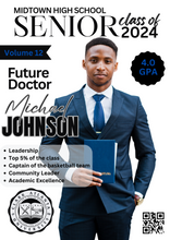 Load image into Gallery viewer, Graduation Magazine Cover