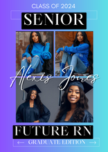 Load image into Gallery viewer, Graduation Magazine Cover