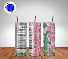 Load image into Gallery viewer, AKA Tumbler