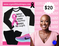 Breast Cancer Support Admire Remeber T-shirt