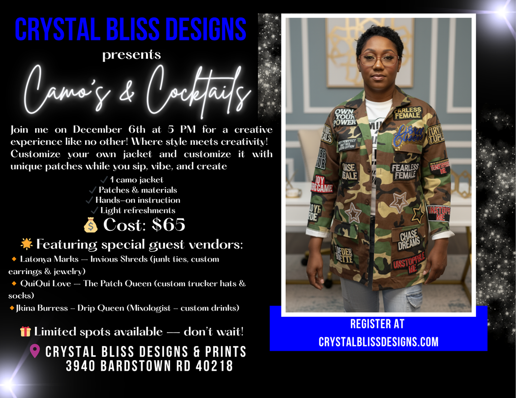 Camos & Cocktails Event