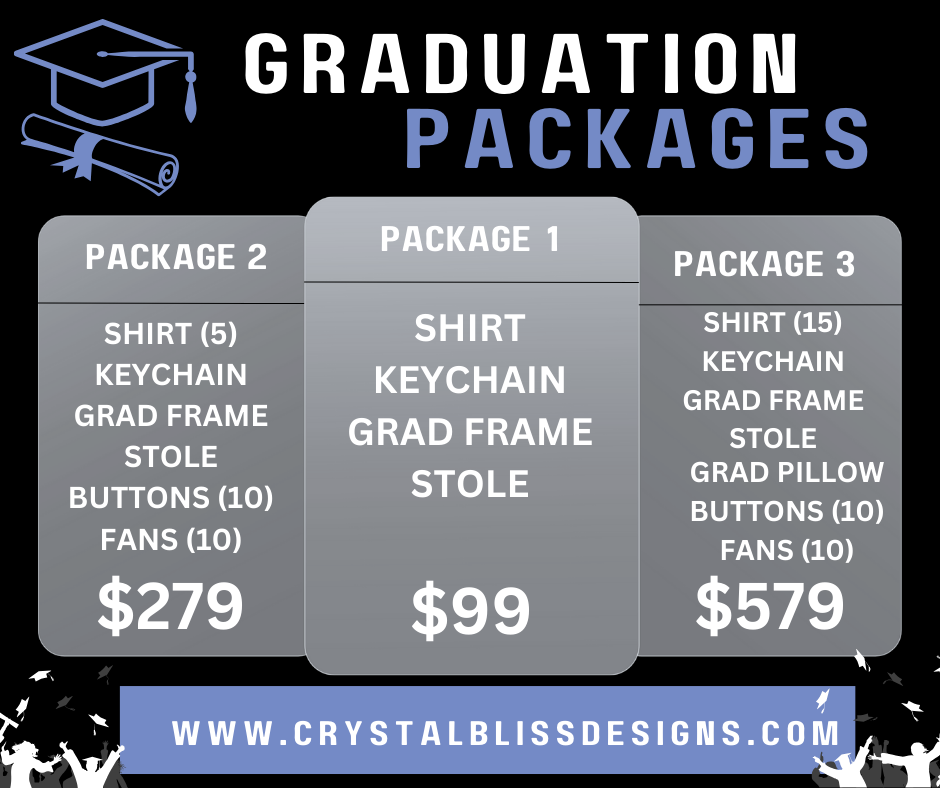 Graduation Packages 2024 Crystalblissdesigns