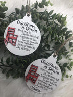 Christmas in Heaven Ornament